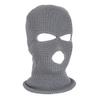 Balaclava Face Mask 3-Hole for Cold Weather, Winter Ski Mask for Men and Women Thermal Cycling Mask MK3 Gray view 1