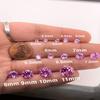 3.5mm Synthetic Round Cut AAA Swiss Made Rough Pink Sapphire view 3