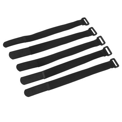 Bike Rack Straps, 5 Pack Nylon Hook and Loop Straps Adjustable Mounting Ties for Cycling Gear Accessory Storage Outdoor Riding Equipment