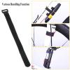 Bike Rack Straps, 5 Pack Nylon Hook and Loop Straps Adjustable Mounting Ties for Cycling Gear Accessory Storage Outdoor Riding Equipment view 3