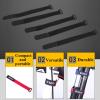 Bike Rack Straps, 5 Pack Nylon Hook and Loop Straps Adjustable Mounting Ties for Cycling Gear Accessory Storage Outdoor Riding Equipment view 4