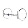 Aime Imports Offset Twisted Wire D-Ring Snaffle Bit view 2