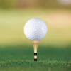 Zivisk Wooden Golf Tees 2-1/8 inch 100 Count, 2.25" Short Golf Wood Bamboo Tees(Natural Color,54mm) view 3
