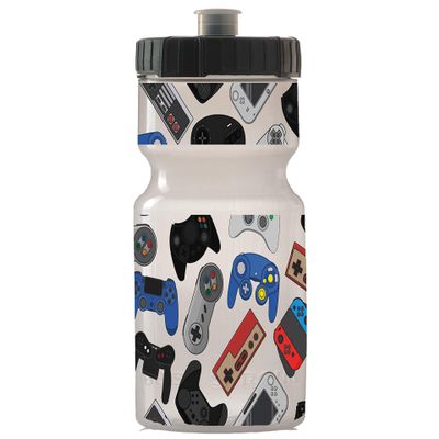 50 Strong 22oz Kids Sports Squeeze Water Bottle  BPA-Free with Pull Top Cap  Durable & Reusable for School, Boys & Girls  Made in USA  Video Games