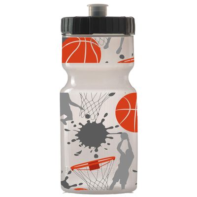 50 Strong 22oz Kids Basketball Sports Squeeze Water Bottle  BPA-Free with Pull Top Cap  Durable & Reusable for School, Boys & Girls  Made in USA