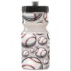 50 Strong 22oz Kids Sports Squeeze Water Bottle  BPA-Free with Pull Top Cap  Durable & Reusable for School, Boys & Girls  Made in USA  Baseball Theme view 1