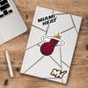 FANMATS 63237 Miami Heat 3 Piece Decal Sticker Set view 2