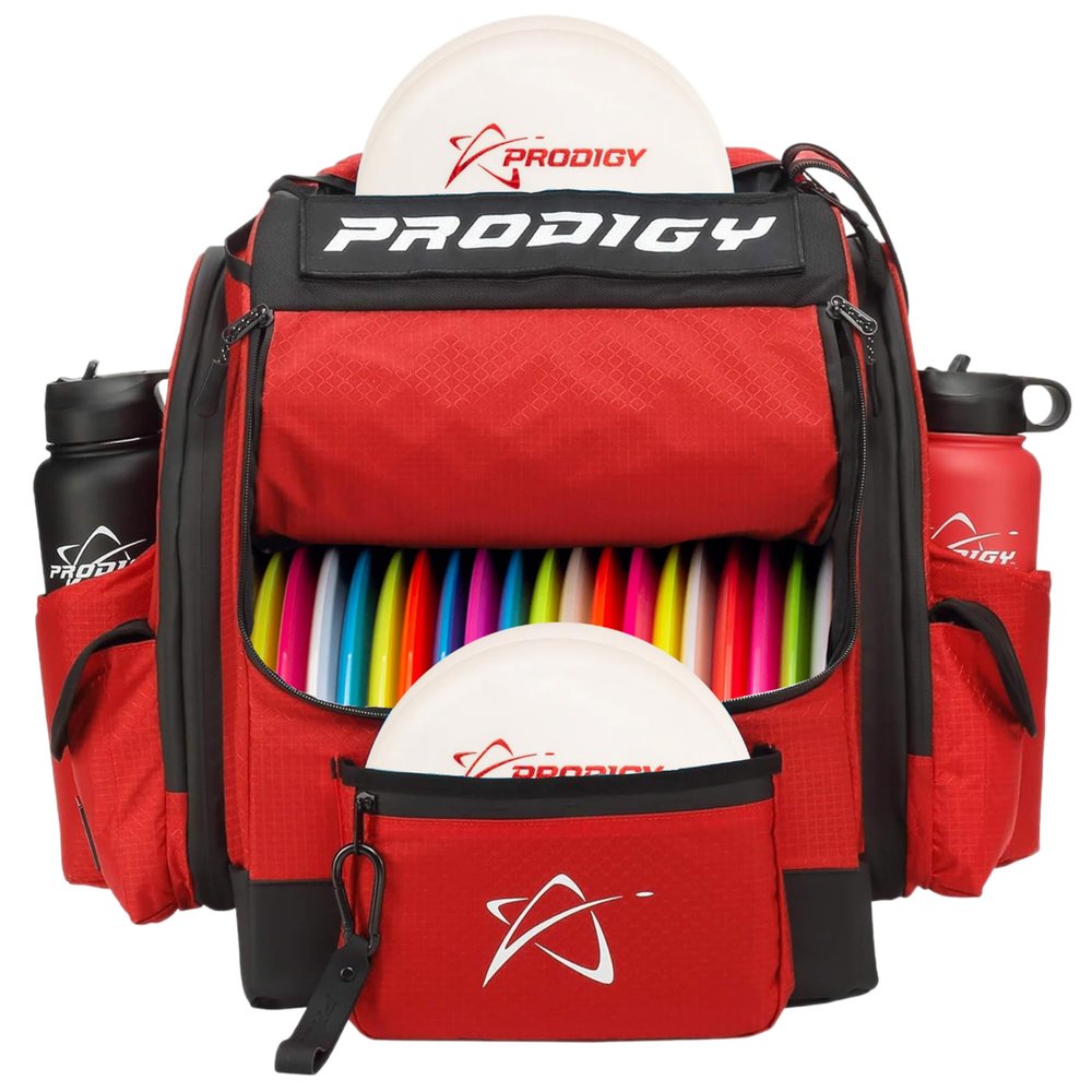 Prodigy Disc BP-1 V3 Disc Golf Backpack | Disc Capacity Golf Bag with 30+ Disc Capacity | Disc Golf Bags Backpack | Tear & Water Resistant | Golf Backpack for Men | Large Disc Golf Bag
