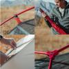 Near Zero Dynalite 2-Person Backpacking Tent  Lightweight, Compact & Weatherproof Shelter with 2 Doors, Vestibules, Mesh Storage, Easy Setup & Carry Bag  Ideal for Hiking, Camping & 3-Season Use view 3