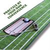 Indoor Putting Green with Auto Ball Return  Golf Practice Training Aid with Crystal Velvet Mat and Solid Wood Base  Perfect for Home, Office, or Workspace  Enhance Your Putting Skills view 3