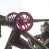 LONDON CRAFTWORK 60mm Lightweight Easy Wheels for Brompton in Pink view 2