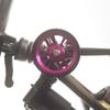LONDON CRAFTWORK 60mm Lightweight Easy Wheels for Brompton in Pink view 3