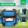 Prodigy Disc BP-1 V3 Disc Golf Backpack | Backpack Storage with 30+ Disc Capacity | Disc Golf Backpack Bag | Tear & Water Resistant | Golf Accessories for Men | Large Golf Disc Bags view 2
