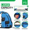 Prodigy Disc BP-1 V3 Disc Golf Backpack | Backpack Storage with 30+ Disc Capacity | Disc Golf Backpack Bag | Tear & Water Resistant | Golf Accessories for Men | Large Golf Disc Bags view 3