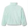 Columbia Youth Girls Fire Side II Sherpa Half Zip, Sea Ice, X-Small view 2