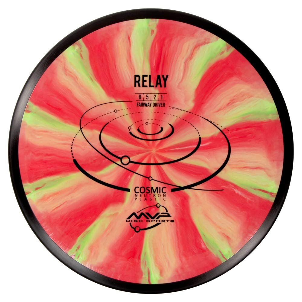 MVP Disc Sports Cosmic Neutron Relay Disc Golf Fairway Driver (155-160g / Colors May Vary)