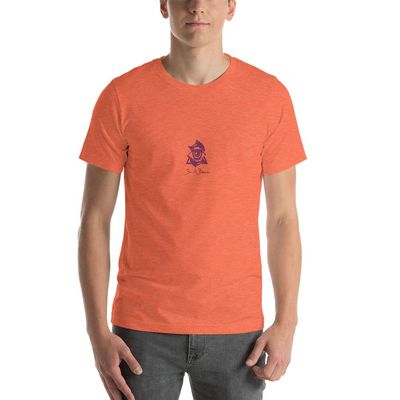 Clap Tees Short-Sleeve Unisex T-Shirt Beliver 041646 Heather Orange