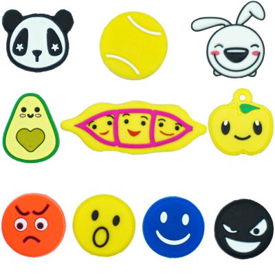 Tannius Tennis Racket Vibration Dampener 10 Pack, with 4 Distinctive Categories of Designs, Tennis Shock Absorber, Excel on The Tennis Court, Perfect Tennis Gift