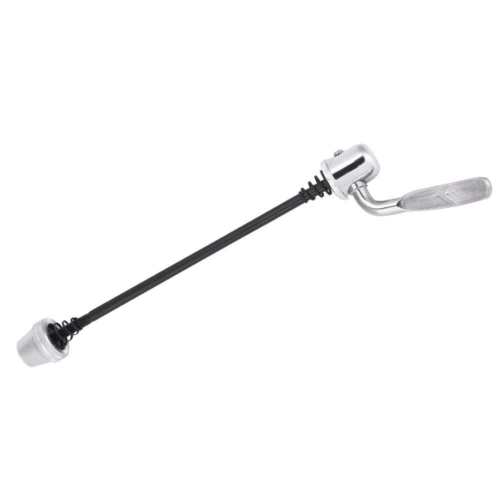 Yosoo Health Gear Quick Release Skewers, Silver Steel 6.5in Front and Rear Skewers for Mountain Indoor Cycling Trainer