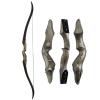 TOPARCHERY Recurve Bow 60inch Left Handed Riser for Adults Target Shooting 30-50Lbs Hunting Target Practice with Bow Stringer (45) view 1