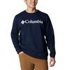 Columbia Men's Trek Crew, Collegiate Navy/White, X-Large view 1