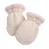 Zsedrut 3 Pairs Kids Winter Glove Fleece Lined Baby Girl Mittens Warm Toddler Boys Gloves (White+Black+Blue, S) view 3