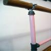 Ballet and Dance Barre 5ft Metal Free-Standing Frame with Wooden Rail Adults and Children view 3