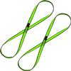 KIKIGOAL 18MM Nylon Climbing Sling Runner 23KN CE2008/EN566 Rock Climbing Webbing Straps for Outdoor Climbing, Rappelling, Swing, Yoga Hammock etc (120 CM/48 Inch, 2PCS GREEN) view 1