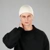 4pcs Wool Fisherman Beanies for Men, Knit Short Watch Cap Winter Warm Hats view 2