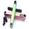 KHEbikes MVP V2 BMX Crank Set 48 Teeth CrMo 19 mm Axle Oil Slick 1.79lbs 175 mm view 2