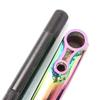 KHEbikes MVP V2 BMX Crank Set 48 Teeth CrMo 19 mm Axle Oil Slick 1.79lbs 175 mm view 4