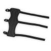 Comfortable Arm Guard,   Black Pu Arm Guard Archery Men,   With 3 Adjustable Elastic Straps For Archery view 2