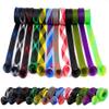 12Pcs Rod Sock Fishing Rod Sleeve, Cover Braided Mesh Rod Protector Pole Gloves Fishing Tools. Flat or Pointed End/Spinning or Casting. for Casting Sea Fishing Rod/Spinning view 2
