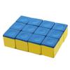 Snooker Pool Cue Chalk, Billard Queue Kreide 12Pcs Billiard Cue Chalk, Blue Greasy No-Slip Pool Cue Chalk, Billard Kreide Blau For Billiard Snooker Pool Middle And Low Plug Players view 1