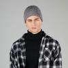 4pcs Wool Fisherman Beanies for Men, Knit Short Watch Cap Winter Warm Hats view 3