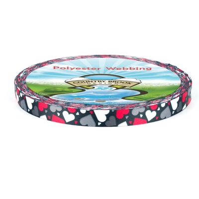 Country Brook Design - 1/2 Inch Be Mine Photo Quality Polyester, 50 Yards