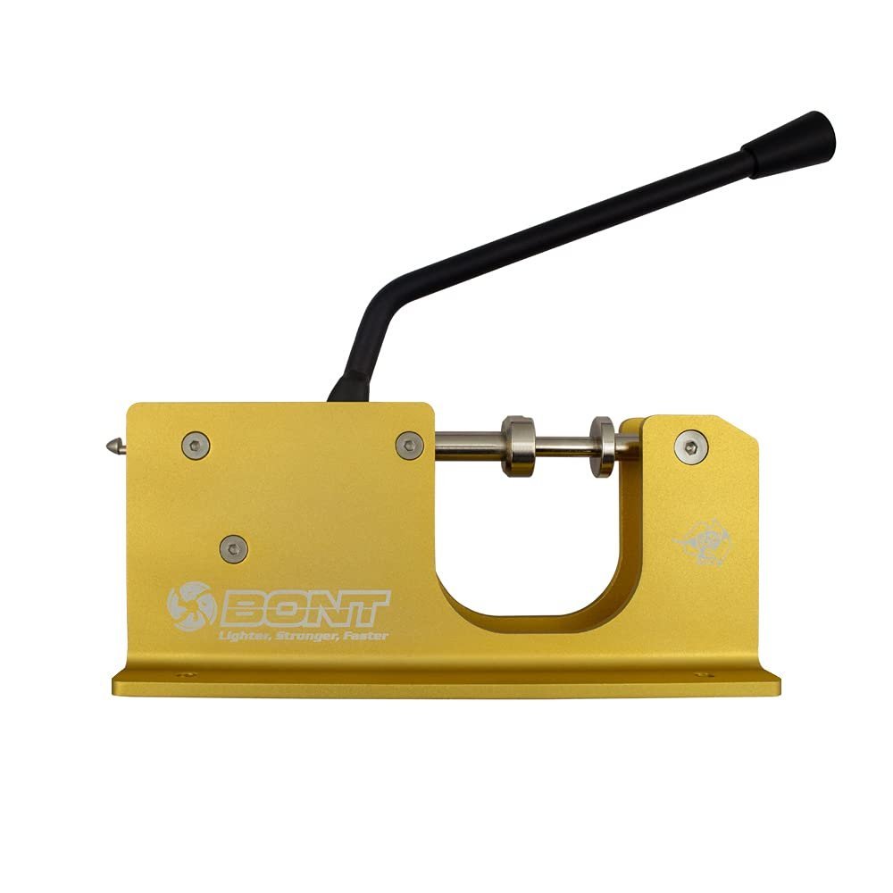 Bont Skates - Aluminum Bearing Press Puller - Fits up to 125mm Wheels - Inline Speed Skating Racing Scooter - Gold