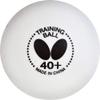 Butterfly 40+ Training Ball 40+ Ball Used for Training  Pack of 6 or Box of 120 White Training Balls  40+ Training Balls are Comparable to a Three-Star Ball view 2