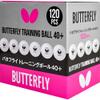 Butterfly 40+ Training Ball 40+ Ball Used for Training  Pack of 6 or Box of 120 White Training Balls  40+ Training Balls are Comparable to a Three-Star Ball view 3