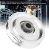 Alomejor Fitness Pulley Wheel,Wearproof Universal Bearing Pulley for Gym Cable Machine Equipment,70mm Durable Replacement Part for Home Gym Commercial Fitness Centers and Physical Therapy Facilities view 3