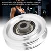 Alomejor Fitness Pulley Wheel,Wearproof Universal Bearing Pulley for Gym Cable Machine Equipment,70mm Durable Replacement Part for Home Gym Commercial Fitness Centers and Physical Therapy Facilities view 4