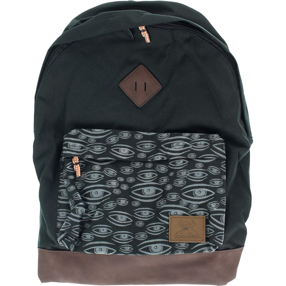 Toy Machine Skateboards Multi Eye Black Backpack - One Size Fits All