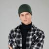 4pcs Wool Fisherman Beanies for Men, Knit Short Watch Cap Winter Warm Hats view 3
