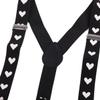 Baby Boys First 1st Birthday Cake Smash Outfit Diaper Cover Bloomers Suspenders Bowtie Clothes Set for Photo Props Party Navy Blue - Heart 3-24 Months view 4