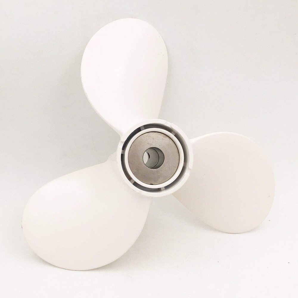 3 x 11 1/2 12" Aluminium Propeller 676-45943-62-EL Yamaha Outboard E 40HP 2-Stroke Engine