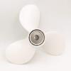3 x 11 1/2 12" Aluminium Propeller 676-45943-62-EL Yamaha Outboard E 40HP 2-Stroke Engine view 1