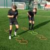 FORZA Agility Rings [Pack of 12] | Soccer Training Equipment | Multi-Sport Agility Ring Set | Speed Ladder Agility Hurdles | Football Training Equipment (Orange/Yellow) view 4