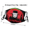 JOSEOKALINA V for Vendetta face mask Neck Gaiter Face Cover Scarf Breathable,Reusable,Washable Masks Men/Womens Multipurpose Funny Windproof Balaclava Bandana view 3