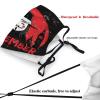 JOSEOKALINA V for Vendetta face mask Neck Gaiter Face Cover Scarf Breathable,Reusable,Washable Masks Men/Womens Multipurpose Funny Windproof Balaclava Bandana view 4