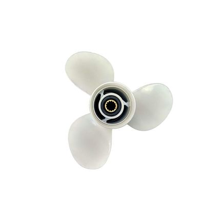 663-45956-01-EL Propeller 12 1/4x9 Fit Yamaha Outboard Engine 25hp 30hp 40hp 48hp 50hp 55hp 60hp T25 F30/40/50/60 13 Tooth Spline